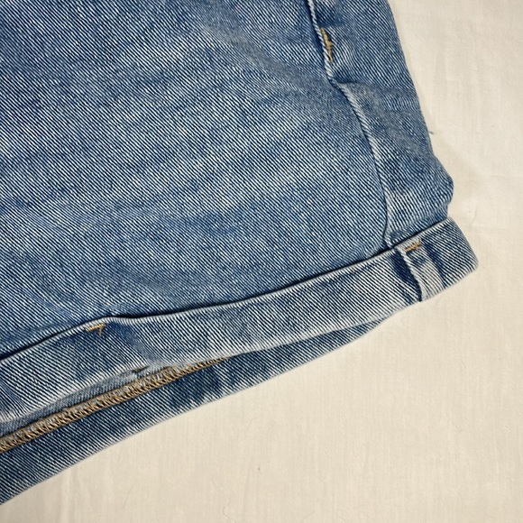 Pacsun Jeans Shorts Womens Size 28 Cuffed Denim Shorts Mom High Rise Cotton - Picture 3 of 6